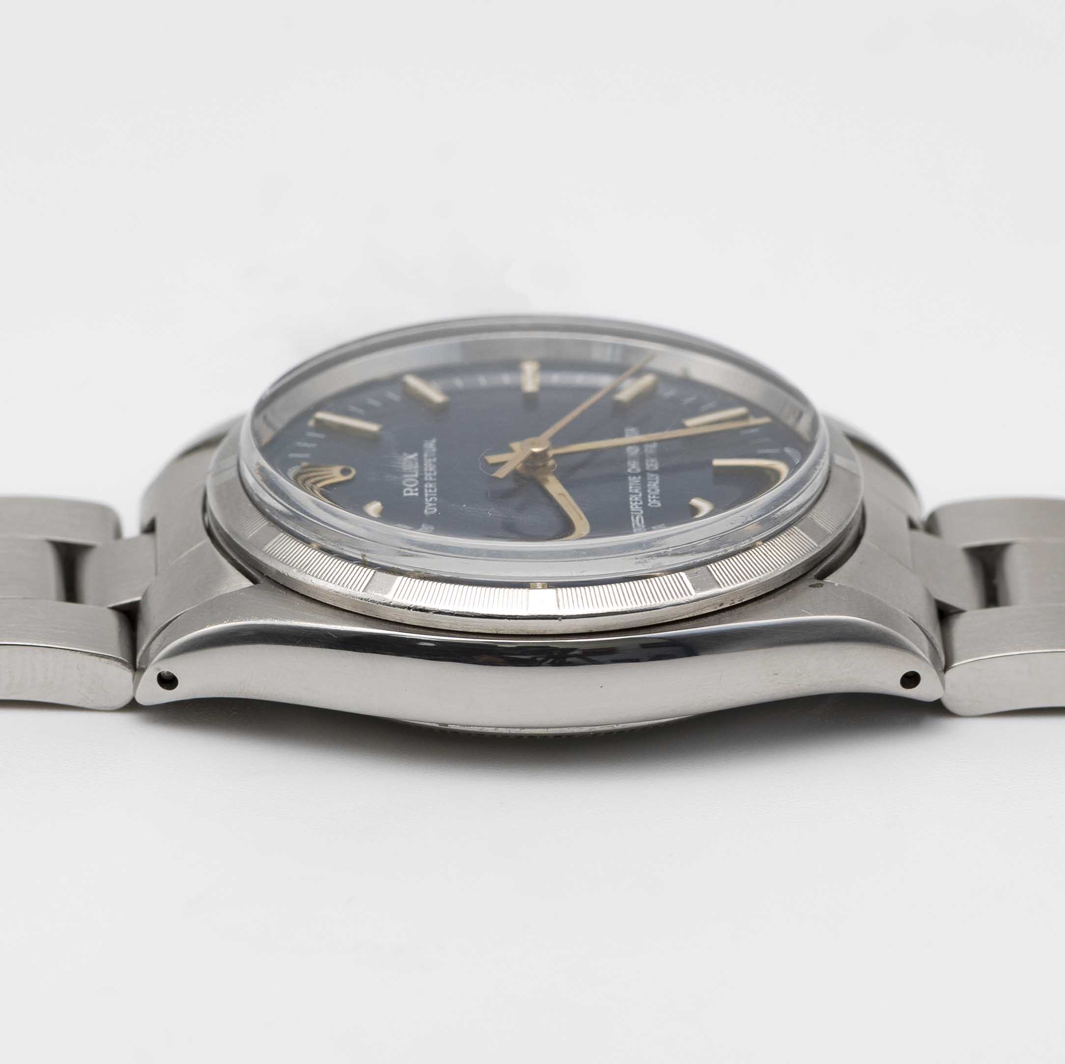 A GENTLEMAN'S STAINLESS STEEL ROLEX OYSTER PERPETUAL BRACELET WATCH CIRCA 1961, REF. 1003 WITH - Image 10 of 10
