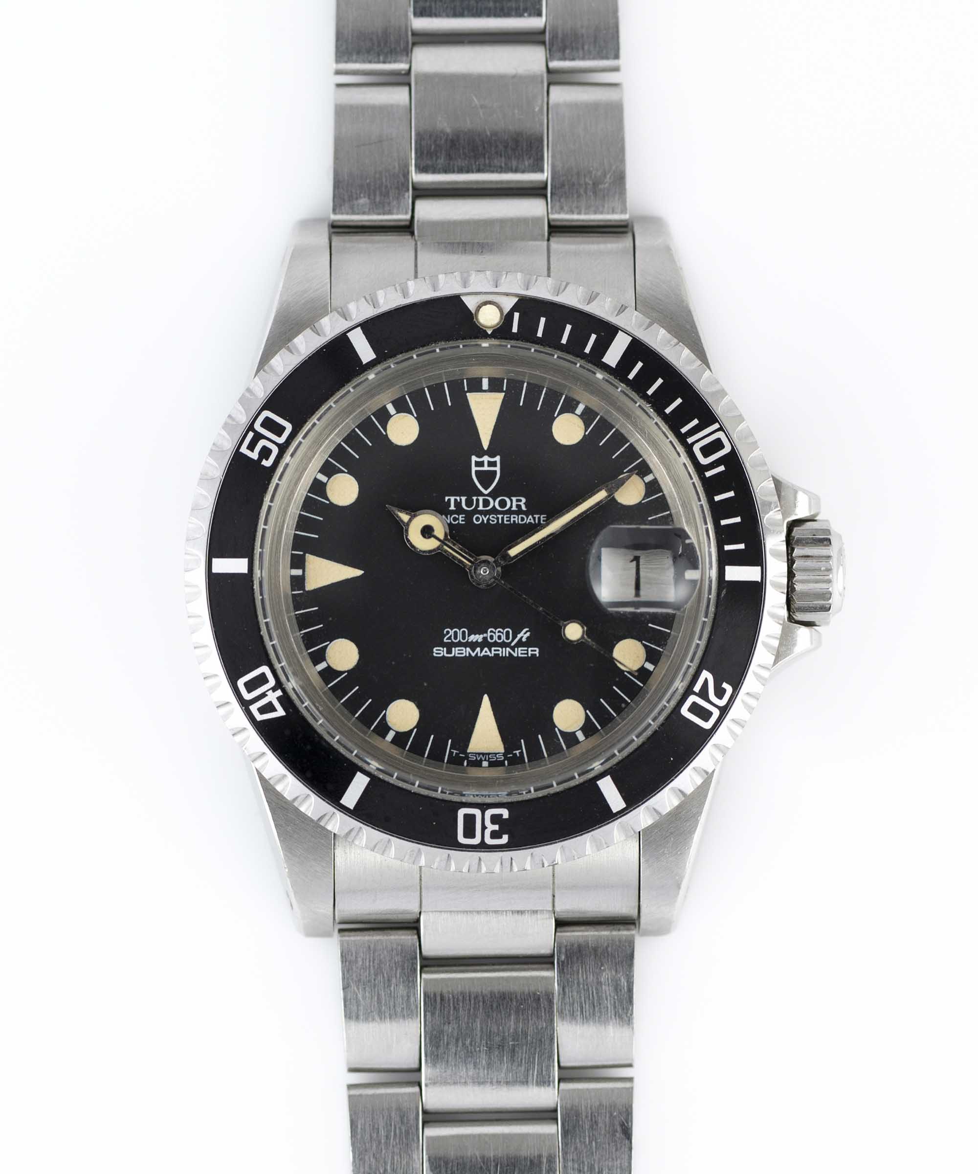 A GENTLEMAN'S STAINLESS STEEL ROLEX TUDOR PRINCE OYSTERDATE "LOLLIPOP" SUBMARINER BRACELET WATCH - Image 3 of 12