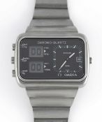 A GENTLEMAN'S STAINLESS STEEL OMEGA SEAMASTER MONTREAL 