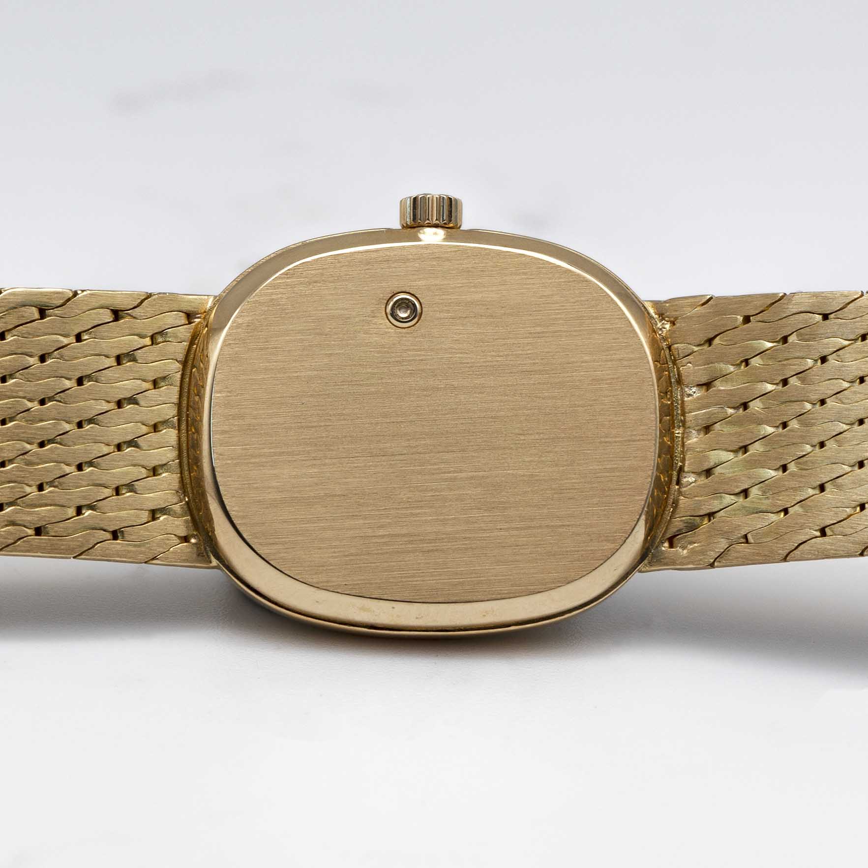 A LADIES 18K SOLID GOLD PATEK PHILIPPE ELLIPSE BRACELET WATCH CIRCA 1980s, WITH PATEK PHILIPPE - Image 5 of 10