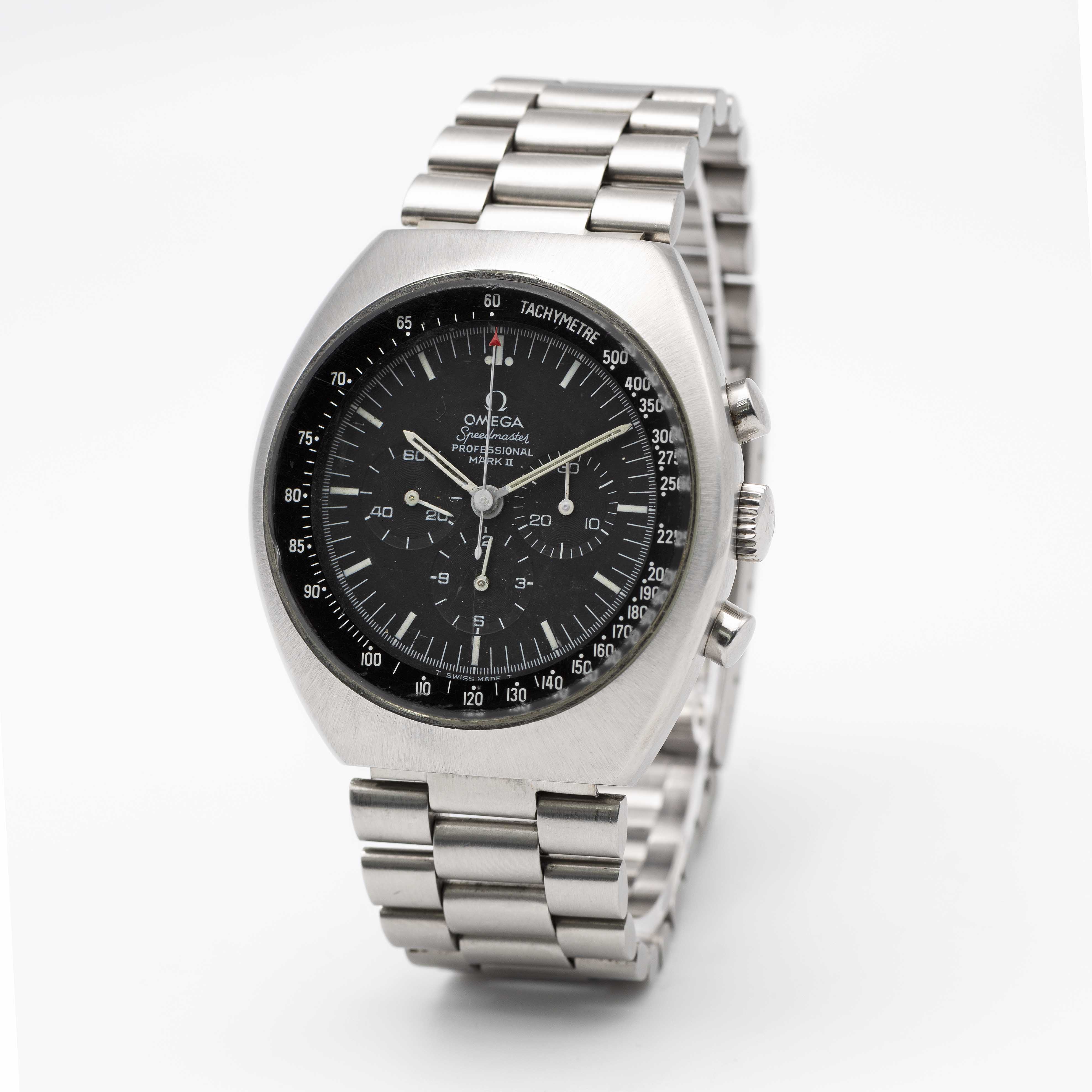 A RARE GENTLEMAN'S STAINLESS STEEL OMEGA SPEEDMASTER PROFESSIONAL MARK II TELESTOP CHRONOGRAPH - Image 3 of 9