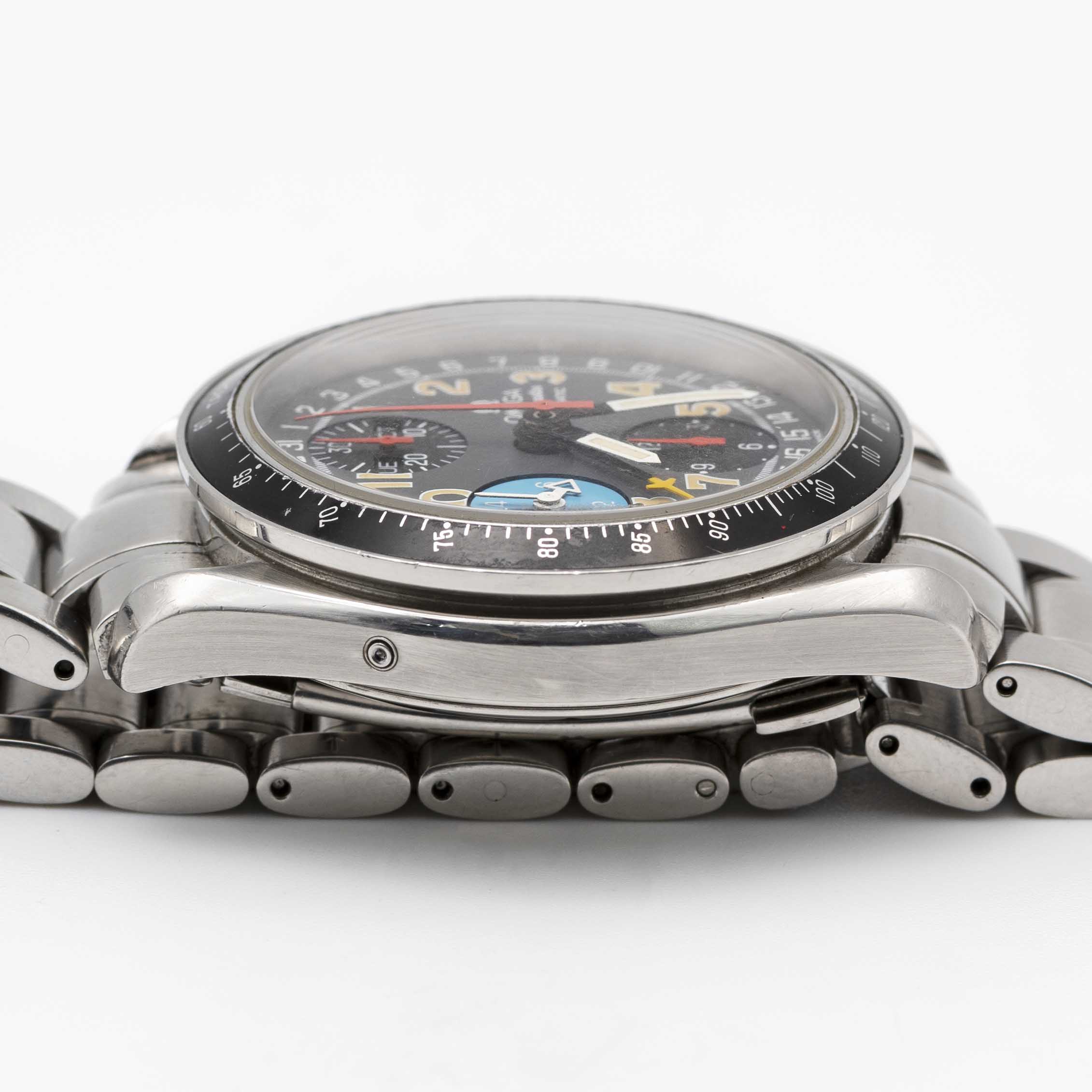 A GENTLEMAN'S STAINLESS STEEL OMEGA SPEEDMASTER "MK40" TRIPLE CALENDAR AUTOMATIC CHRONOGRAPH - Image 8 of 8