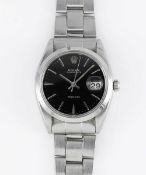 A GENTLEMAN'S STAINLESS STEEL ROLEX OYSTERDATE PRECISION BRACELET WATCH CIRCA 1966, REF. 6694 WITH