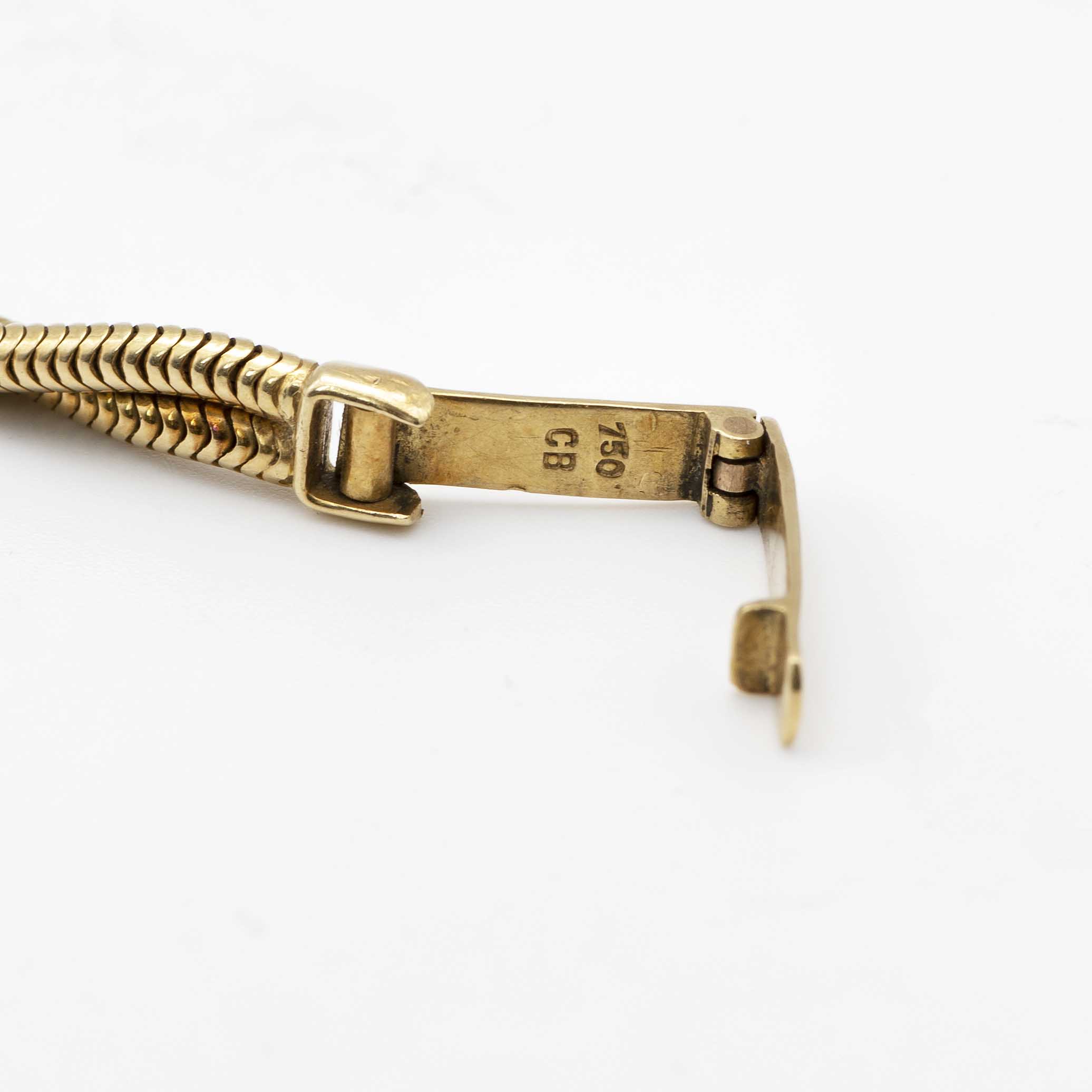A LADIES 18K SOLID YELLOW GOLD ROLEX BRACELET WATCH CIRCA 1953, REF. 8646 WITH STAR INDICES AT 3-6-9 - Image 10 of 10
