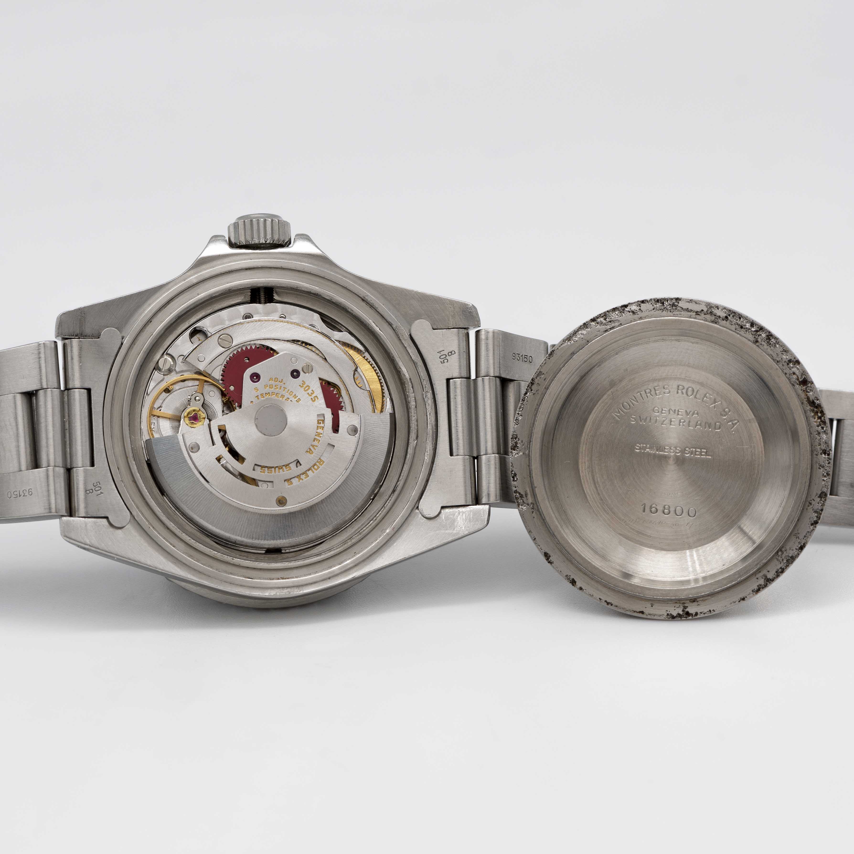 A GENTLEMAN'S STAINLESS STEEL ROLEX OYSTER PERPETUAL DATE SUBMARINER BRACELET WATCH CIRCA 1984, REF. - Image 7 of 9
