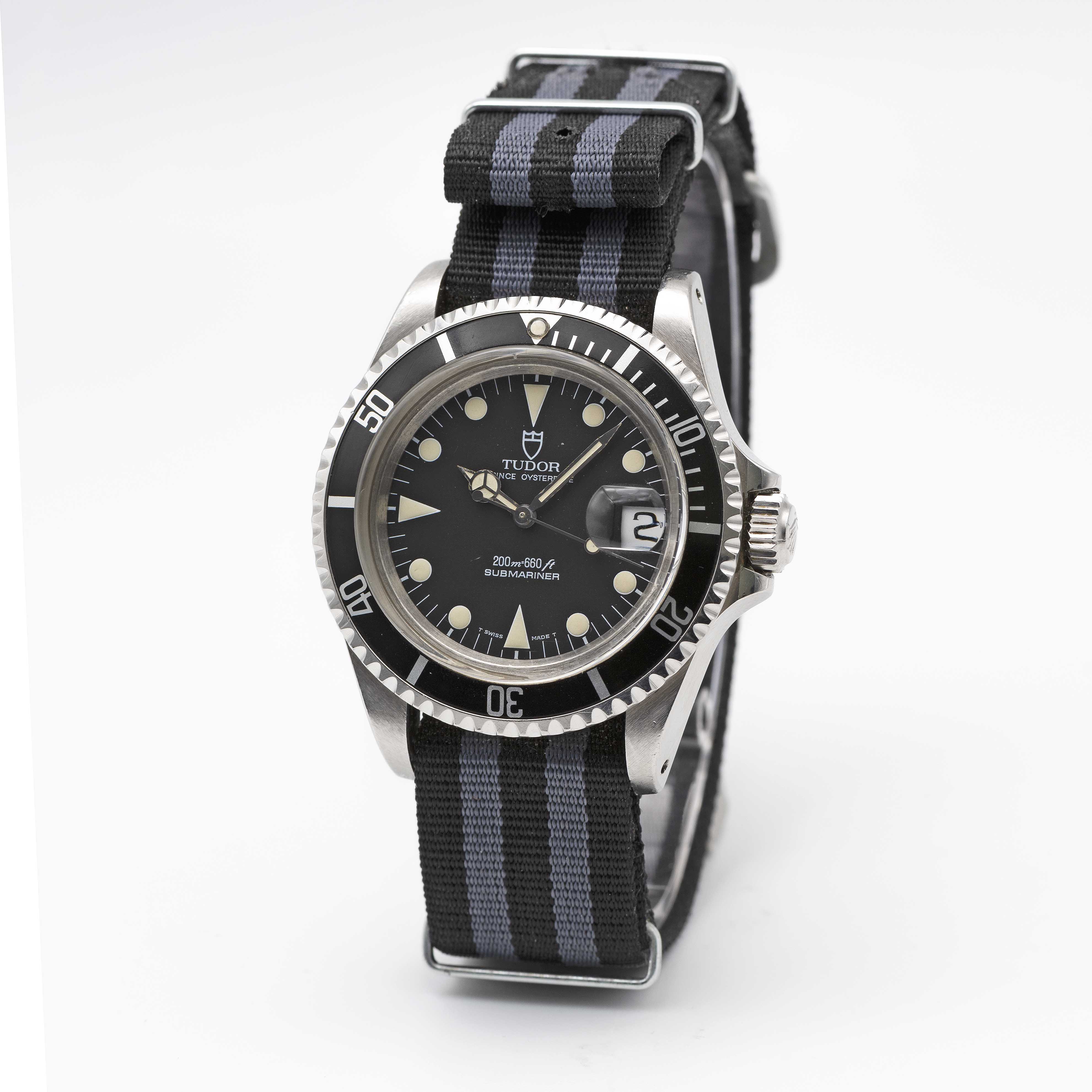 A GENTLEMAN'S STAINLESS STEEL ROLEX TUDOR PRINCE OYSTERDATE SUBMARINER WRIST WATCH CIRCA 1992, - Image 3 of 8