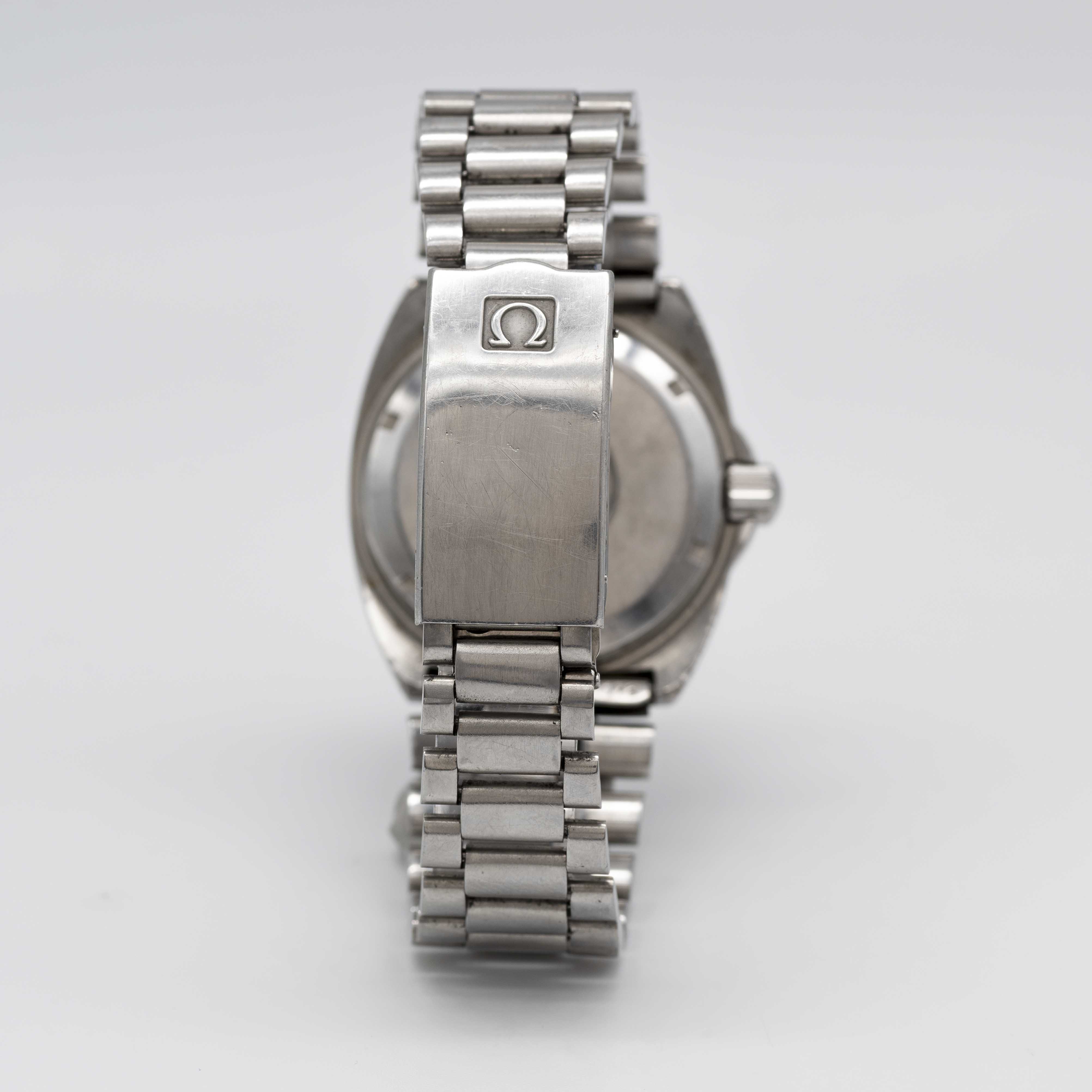 A RARE GENTLEMAN'S STAINLESS STEEL OMEGA SEAMASTER 120M AUTOMATIC "BABY PLOPROF" BRACELET WATCH - Image 5 of 9