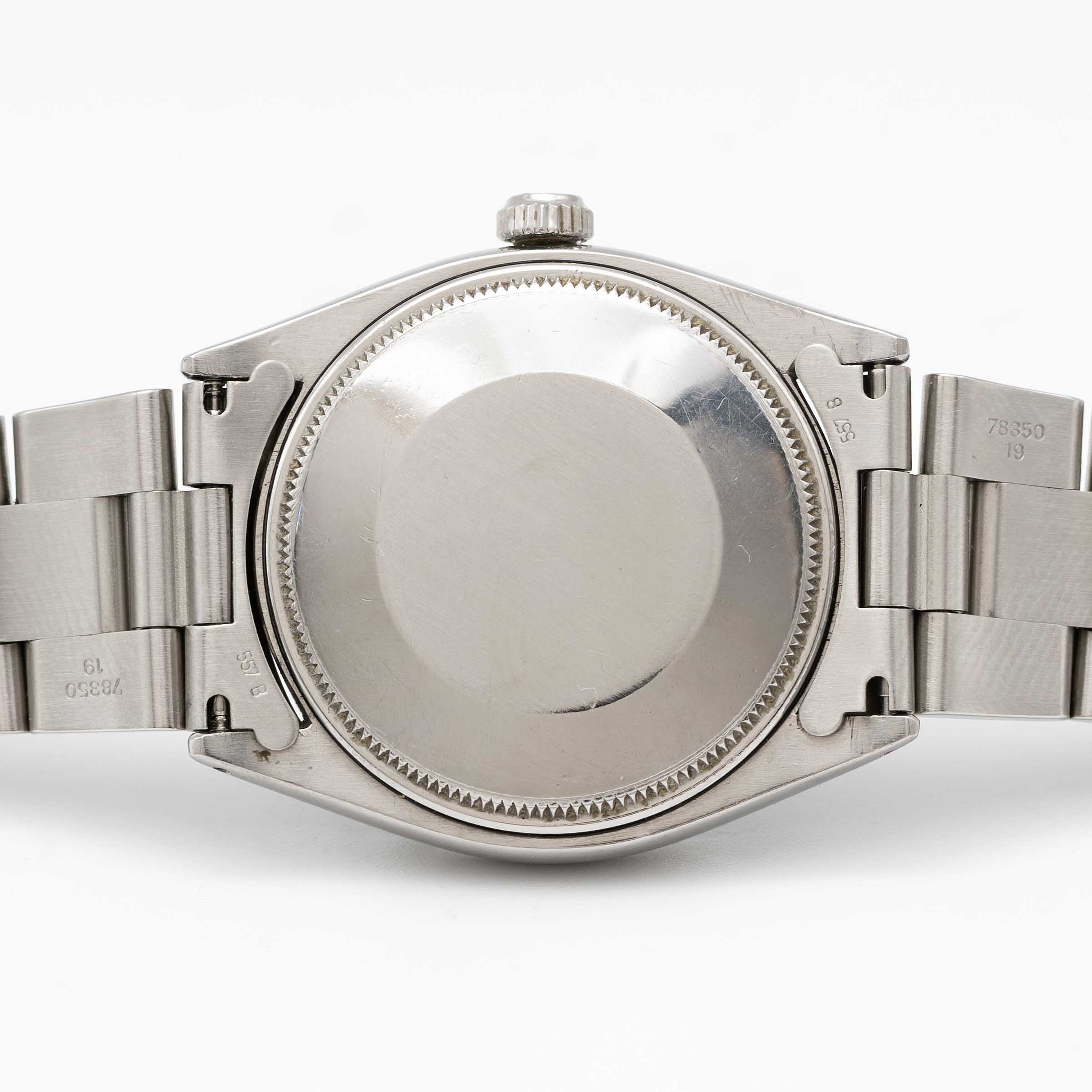 A GENTLEMAN'S STAINLESS STEEL ROLEX OYSTER PERPETUAL BRACELET WATCH CIRCA 1961, REF. 1003 WITH - Image 7 of 10