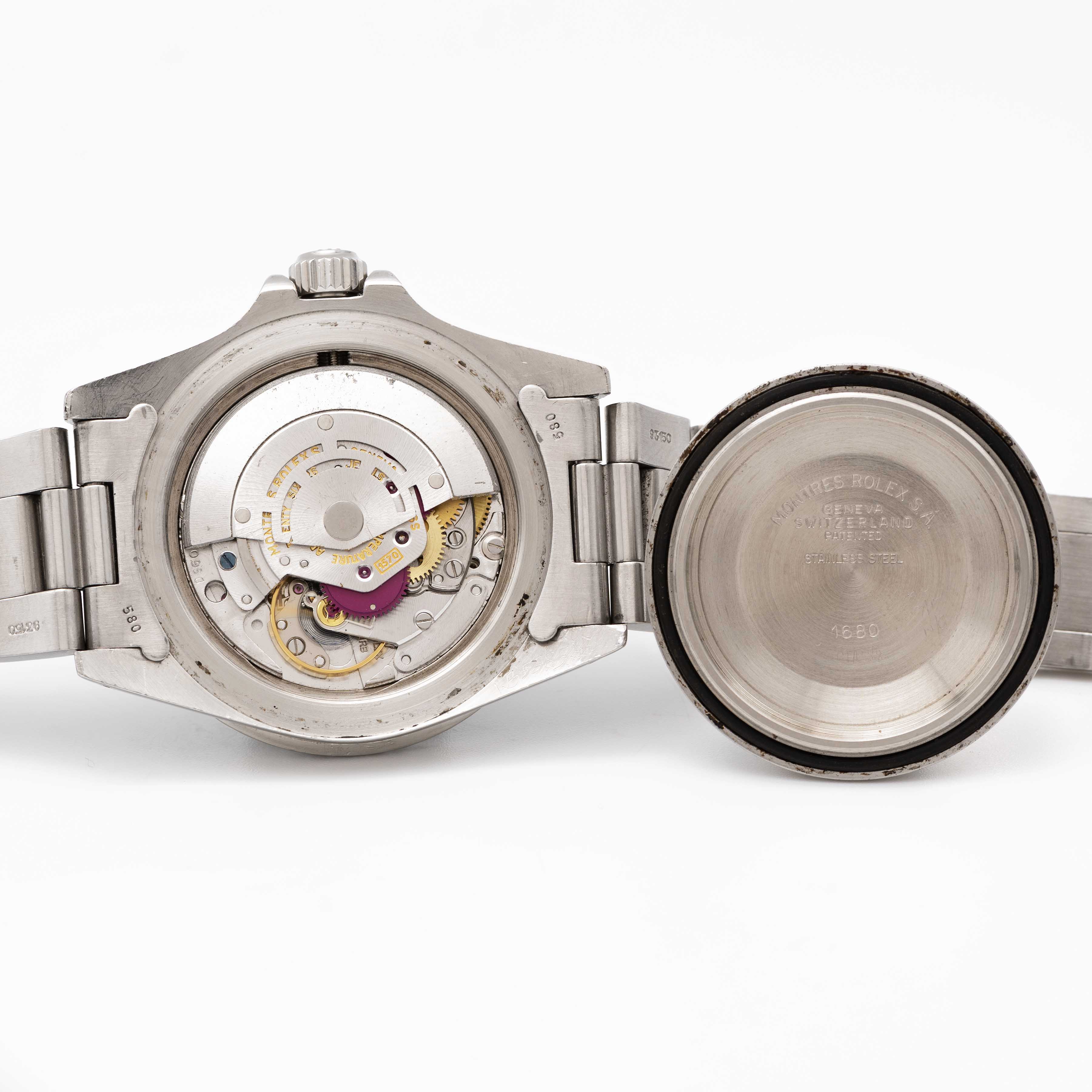 A GENTLEMAN'S STAINLESS STEEL ROLEX OYSTER PERPETUAL DATE SUBMARINER BRACELET WATCH CIRCA 1978, REF. - Image 7 of 9