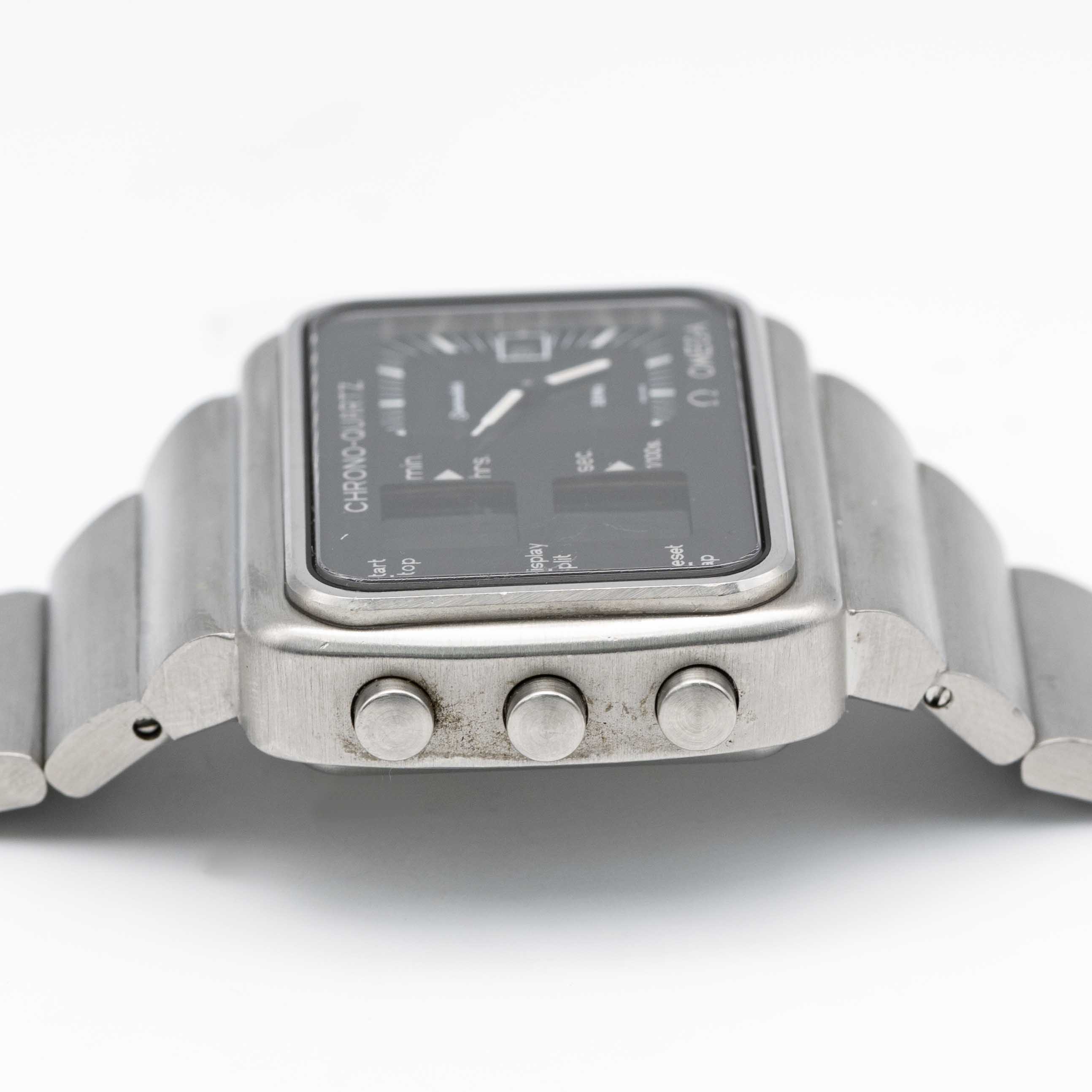 A GENTLEMAN'S STAINLESS STEEL OMEGA SEAMASTER MONTREAL "SCOREBOARD" CHRONO-QUARTZ BRACELET WATCH - Image 8 of 8