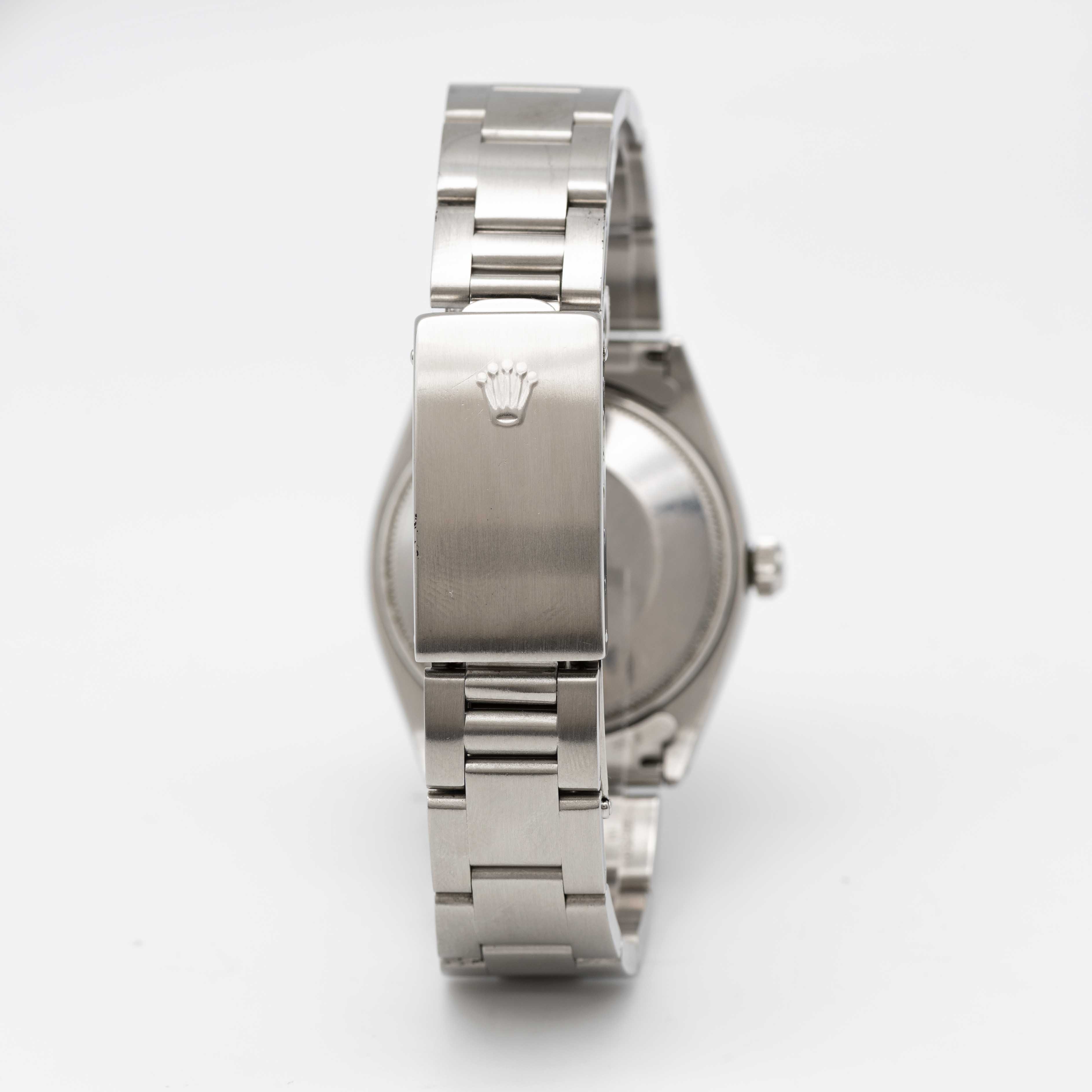 A GENTLEMAN'S STAINLESS STEEL ROLEX OYSTER PERPETUAL BRACELET WATCH CIRCA 1961, REF. 1003 WITH - Image 6 of 10