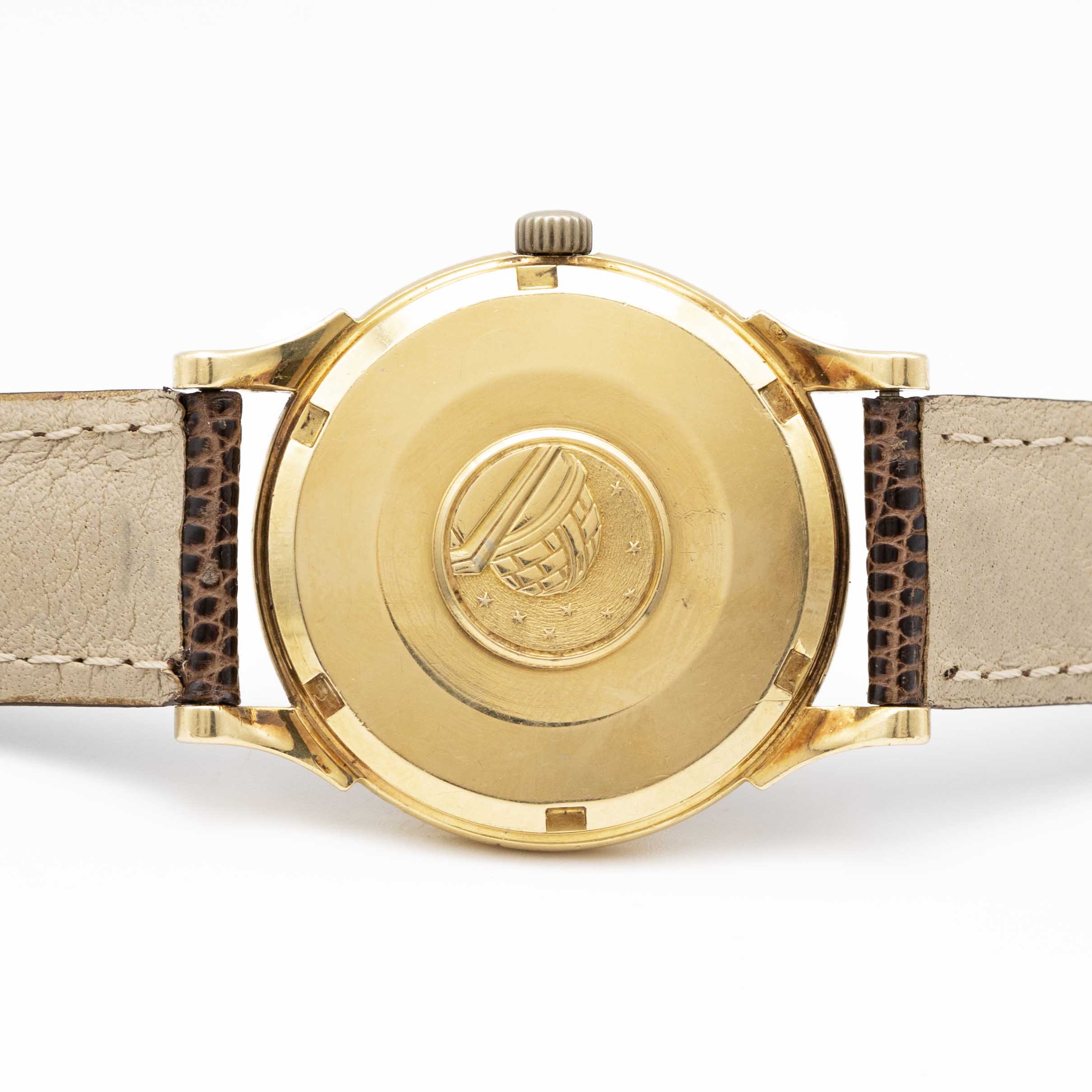 A GENTLEMAN'S 18K SOLID YELLOW GOLD OMEGA CONSTELLATION AUTOMATIC CHRONOMETER WRIST WATCH CIRCA - Image 6 of 9