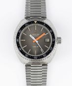 A GENTLEMAN'S STAINLESS STEEL CERTINA DS 3 AUTOMATIC DIVERS BRACELET WATCH CIRCA 1970s, REF. 750