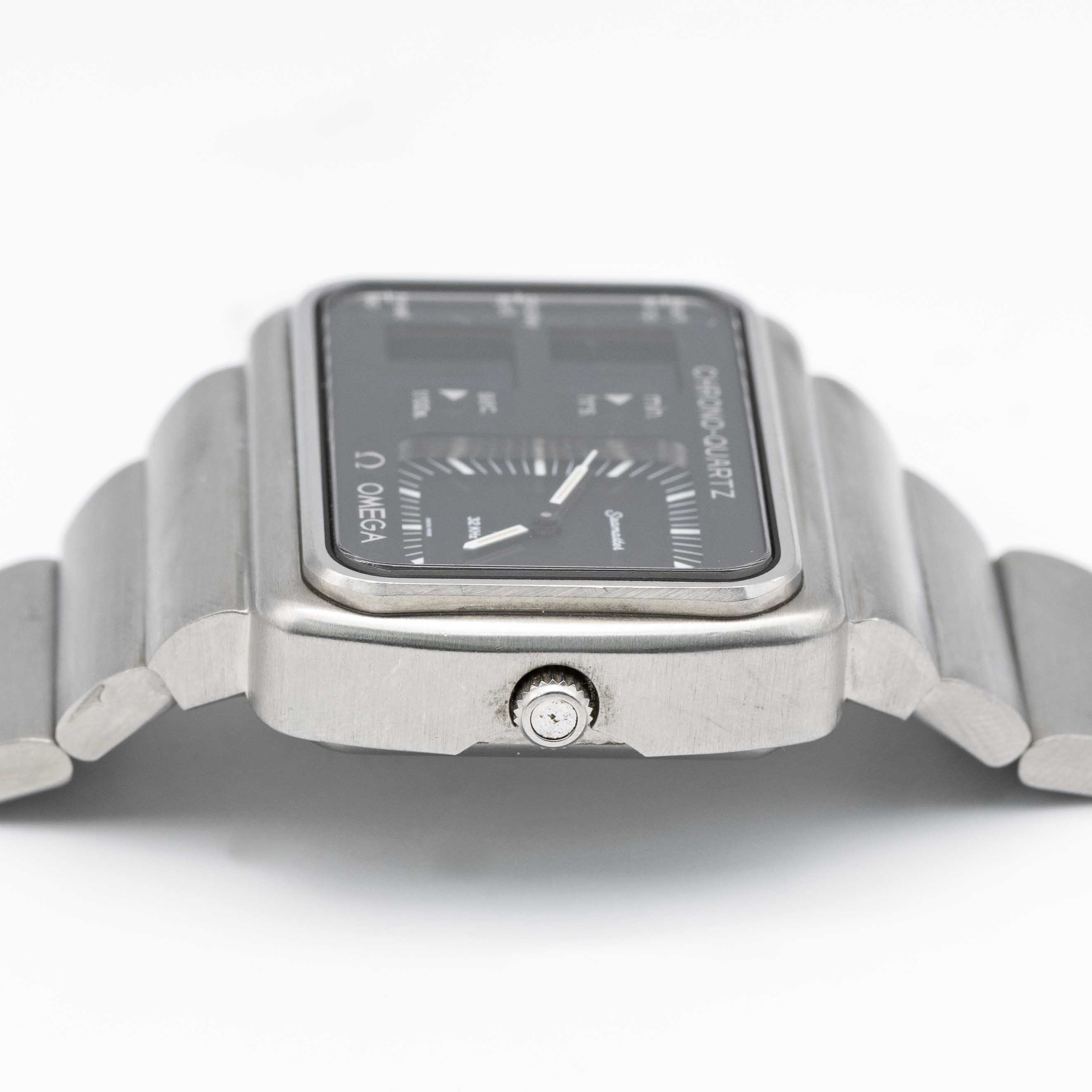A GENTLEMAN'S STAINLESS STEEL OMEGA SEAMASTER MONTREAL "SCOREBOARD" CHRONO-QUARTZ BRACELET WATCH - Image 7 of 8