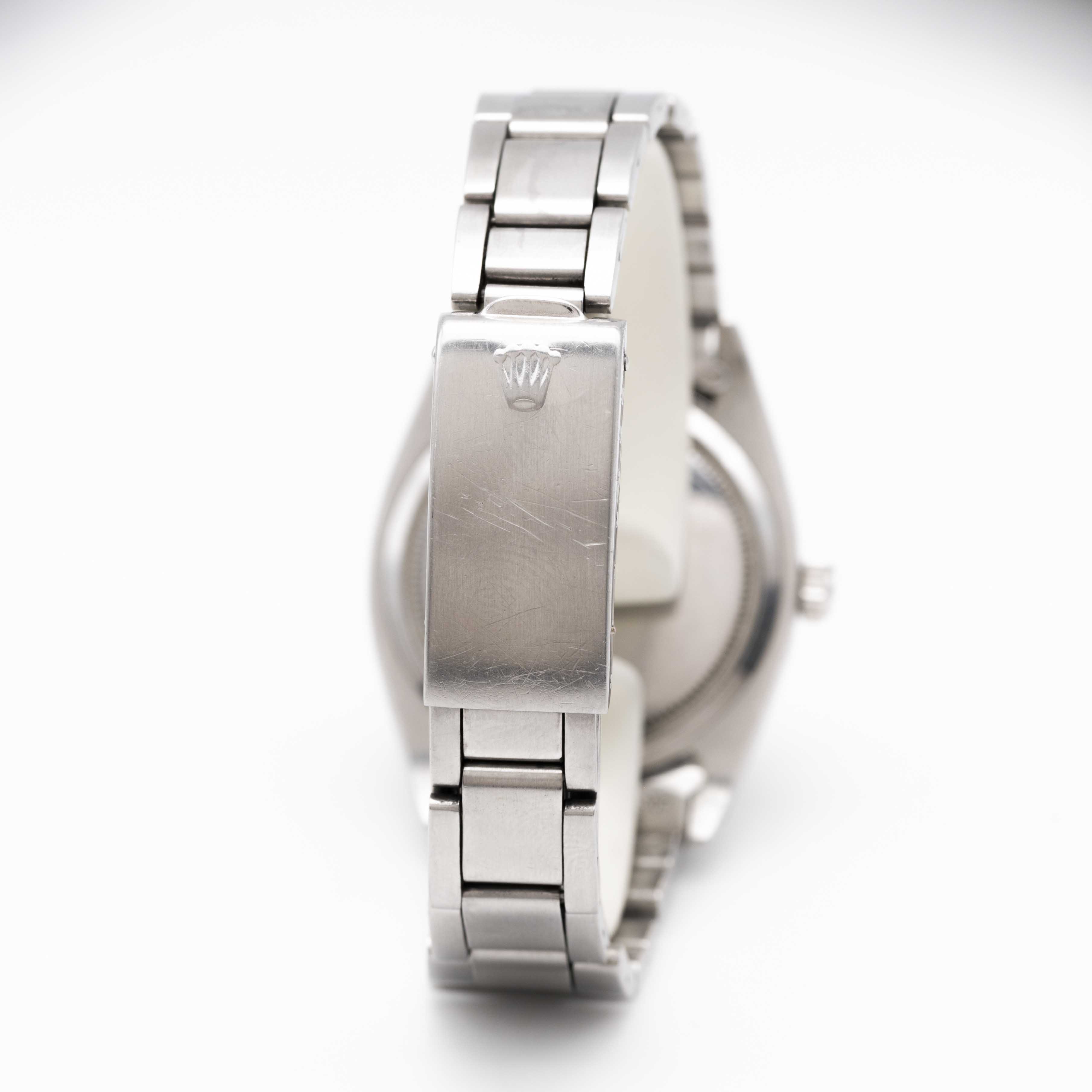 A GENTLEMAN'S STAINLESS STEEL ROLEX OYSTERDATE PRECISION BRACELET WATCH CIRCA 1966, REF. 6694 WITH - Image 5 of 9