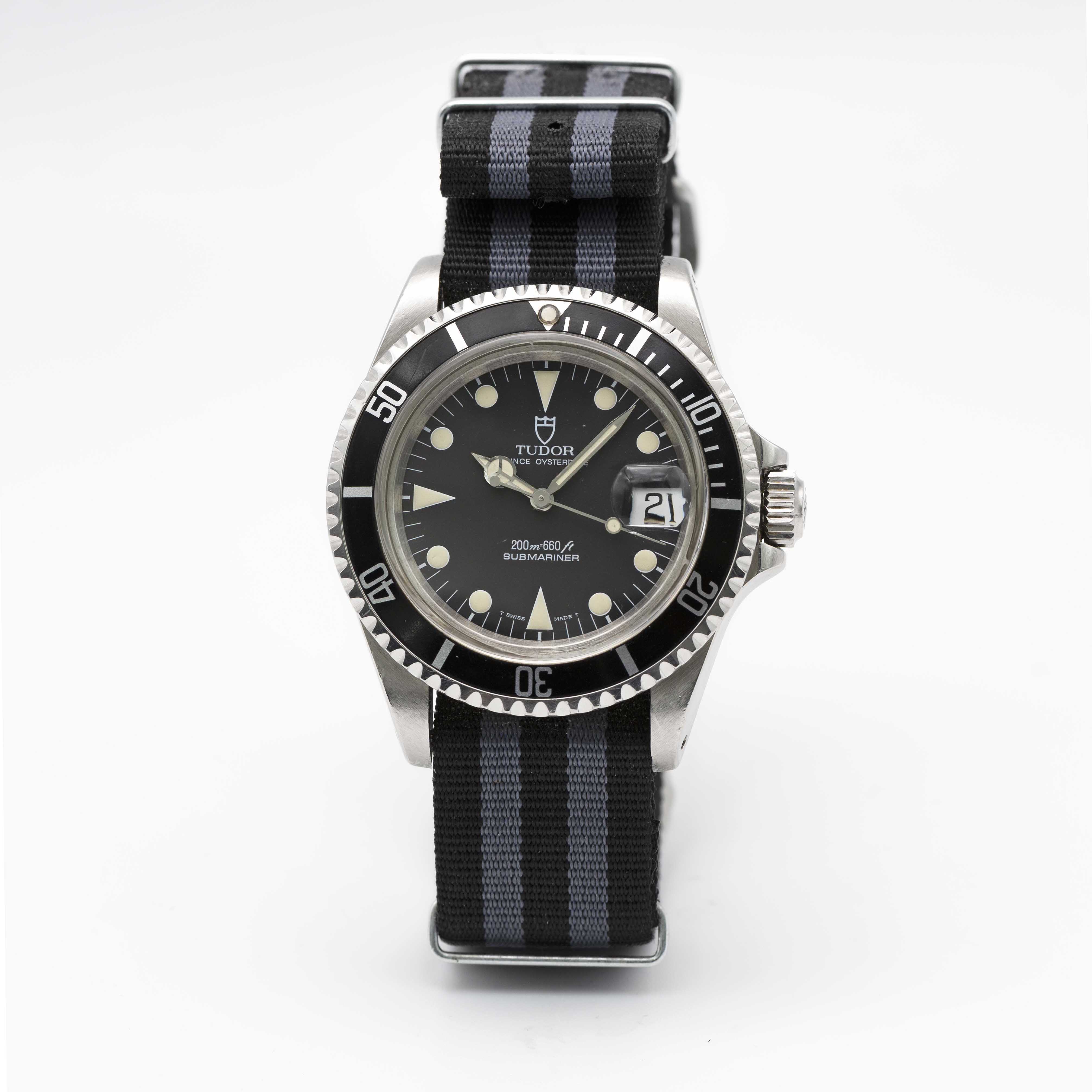 A GENTLEMAN'S STAINLESS STEEL ROLEX TUDOR PRINCE OYSTERDATE SUBMARINER WRIST WATCH CIRCA 1992, - Image 2 of 8