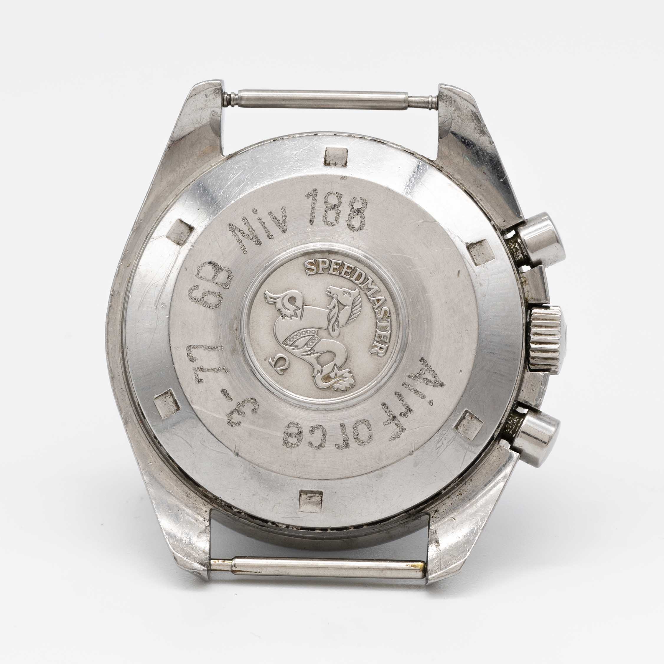 A GENTLEMAN'S STAINLESS STEEL RHODESIAN MILITARY AIR FORCE OMEGA SPEEDMASTER PROFESSIONAL - Image 6 of 9