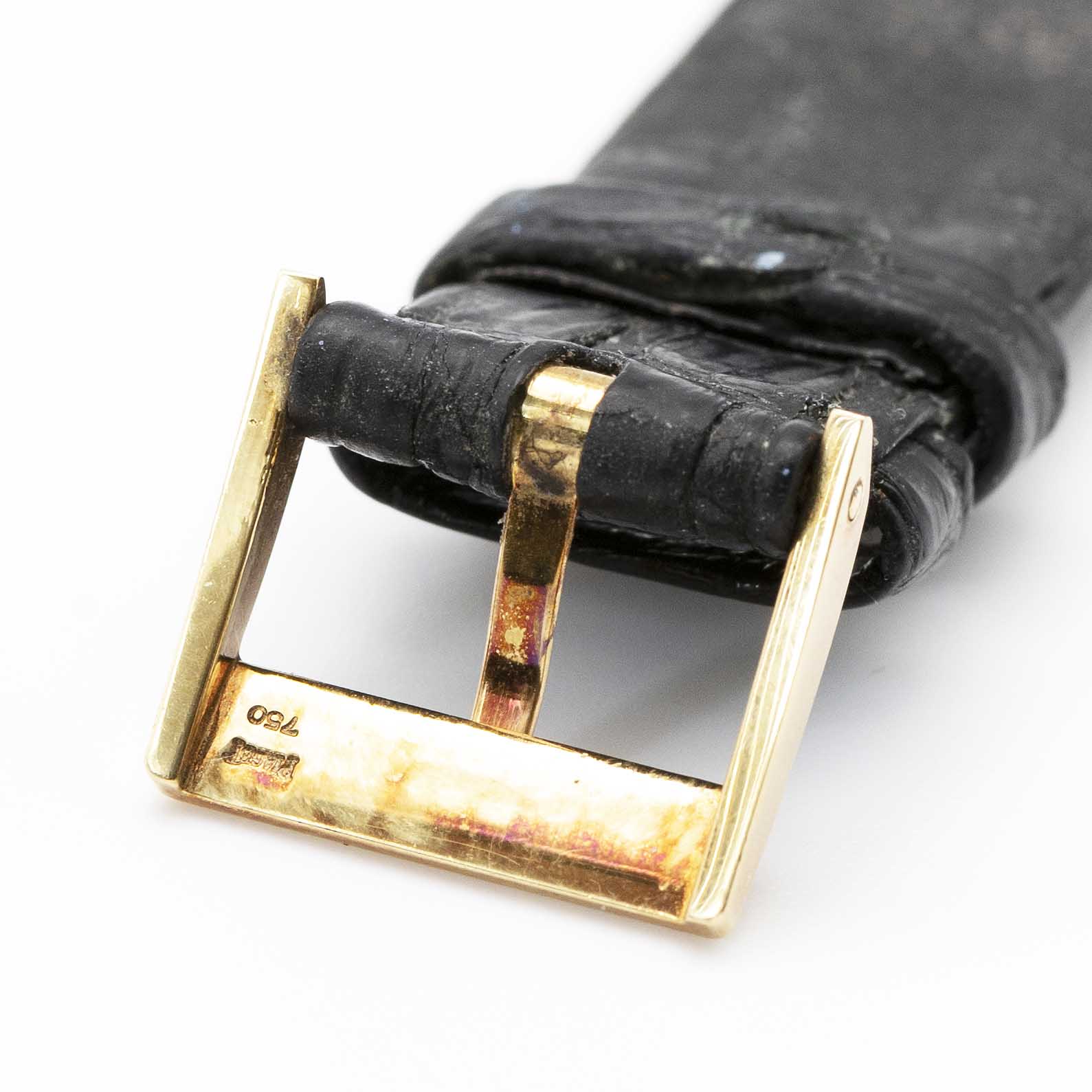 A GENTLEMAN'S SIZE 18K SOLID YELLOW GOLD PIAGET ALTIPLANO WRIST WATCH DATED 1992, REF. 9035 N WITH - Image 9 of 10