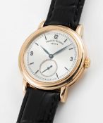 A RARE GENTLEMAN'S 18K SOLID ROSE GOLD FRANCK MULLER WRIST WATCH CIRCA 1990s, LIMITED EDITION NO 1