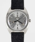 A GENTLEMAN'S STAINLESS STEEL OMEGA CONSTELLATION CHRONOMETER WRIST WATCH CIRCA 1972, REF. 168.017
