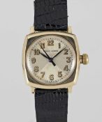 A RARE GENTLEMAN'S 9CT SOLID GOLD ROLEX OYSTER CENTRE SECONDS WRIST WATCH CIRCA 1930s, REF. 2420