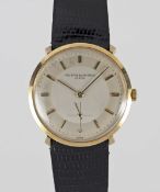 A GENTLEMAN'S 18K SOLID GOLD VACHERON & CONSTANTIN WRIST WATCH CIRCA 1960s, REF. 6235 Movement: