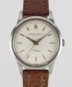 A GENTLEMAN'S STAINLESS STEEL IWC INGENIEUR AUTOMATIC WRIST WATCH CIRCA 1958, REF. 666  Movement: