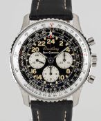 A GENTLEMAN'S STAINLESS STEEL BREITLING COSMONAUTE SCOTT CARPENTER 
