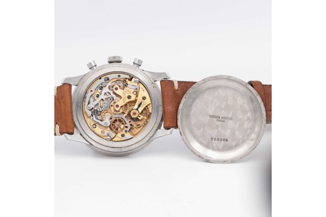A RARE GENTLEMAN'S STAINLESS STEEL BREITLING NAVITIMER COSMONAUTE AOPA CHRONOGRAPH WRIST WATCH CIRCA - Image 10 of 10