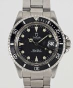 A GENTLEMAN'S STAINLESS STEEL ROLEX TUDOR PRINCE OYSTERDATE SUBMARINER BRACELET WATCH CIRCA 1992,