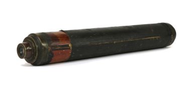 A brass telescope by Watkins, Charing Cross,
