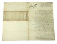 George IV: Document signed,