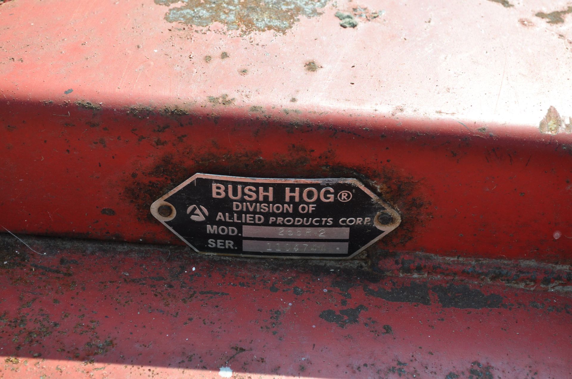 Bush hog 256 rotary mower, 3 pt, tail wheel, 540 PTO, stump jumper - Image 5 of 7