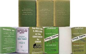 Officially-bound volumes of Southdown Motor Services TIMETABLES for the years May to May/June 1961/