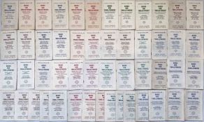 Quantity (51) of London Transport 'BUSES FOR TROLLEYBUSES' LEAFLETS covering all 14 stages of the