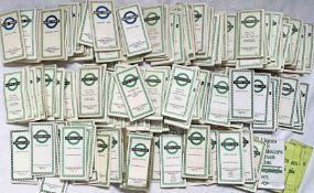Large quantity (170+) of 1950s-60s London Transport POCKET MAPS of Country Buses (100+) and Green
