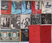 Large quantity (116 items) of Underground Group & London Transport STAFF MAGAZINES, LT ANNUAL