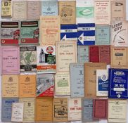 Quantity (40) of 1940s-70s bus TIMETABLE BOOKLETS from operators from G-N, mostly municipal, and
