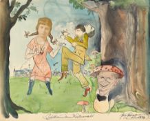 Willi Bongard. „Idill aus dem Westerwald“. 1924