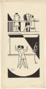 Gerd Arntz. „Cabaret“. 1926