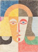 Heinrich Hoerle. „Frauenkopf (Trude Alex/Hoerle?)“. Um 1935