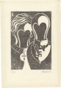 Heinrich Hoerle. „Spießerpaar“. 1922