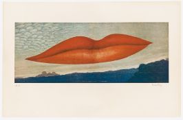 Man Ray (d.i. Emmanuel Rudnitzky). „A l’heure de l’observatoire: Les amoureux“. 1970