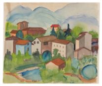 Hermann Hesse. Tessiner Landschaft. 1929