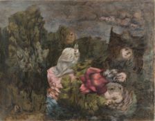 Richard Oelze. „La Reine des Roses“. 1949