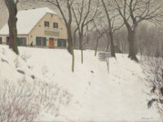 Alfred Pfitzner. „Wirtshaus in Ferch“. 1910