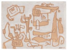 Willi Baumeister. „Gravour Faust-Scherzo“. 1952