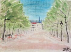 Werner Heldt. „Straße im Frühling“. 1952