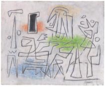 Willi Baumeister. „Im Palast“. 1945