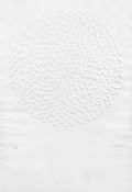 Günther Uecker. Untitled (Circle). 1991